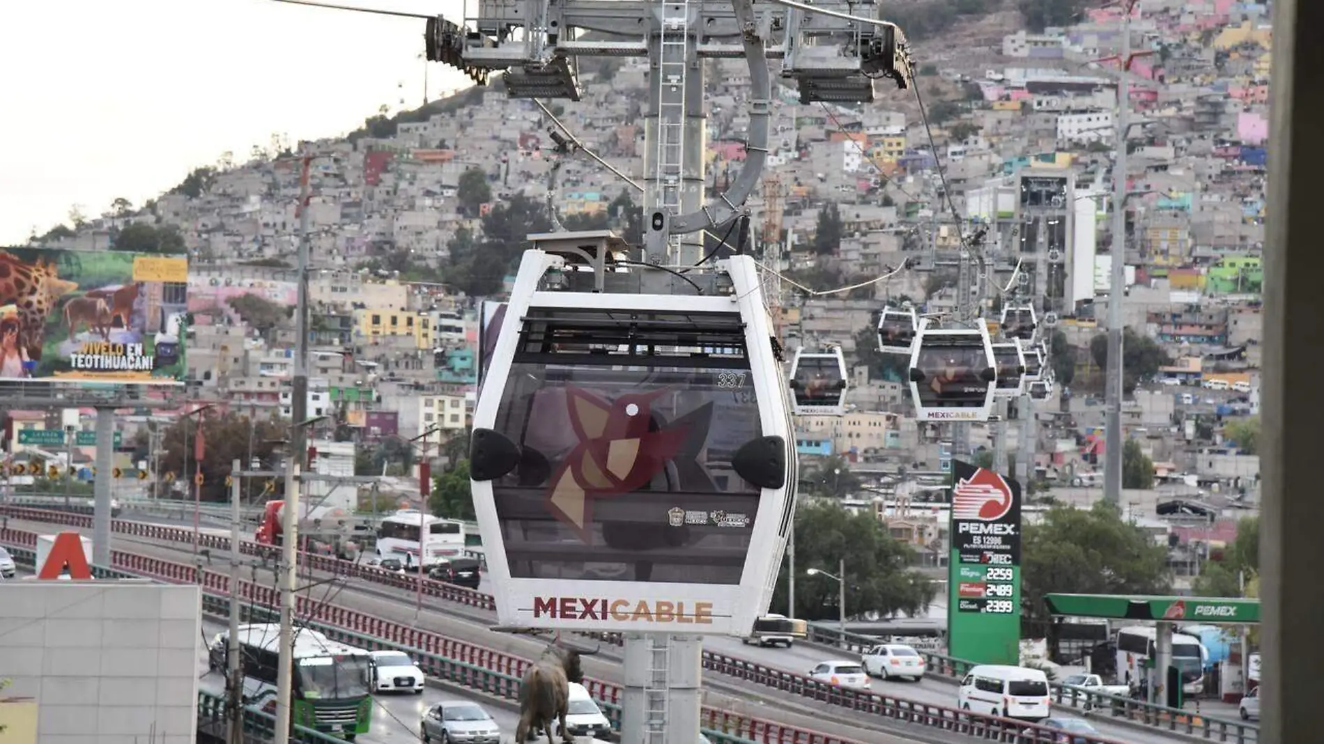 mexicable Sistema de Transporte Masivo y Teleférico de Edomex